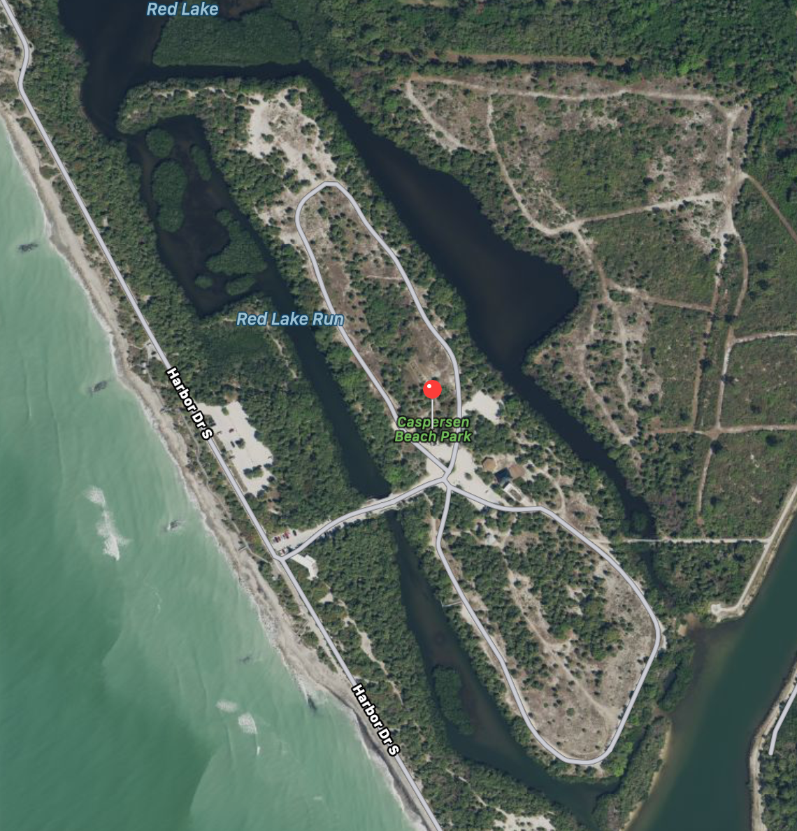 Caspersen Island location